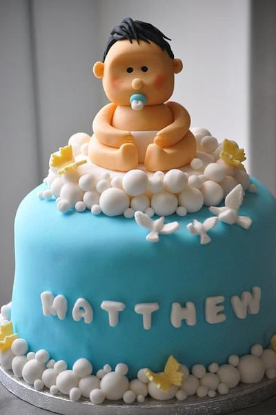 Matt's Angel Without Wings Cake - Cake by Ambeverly