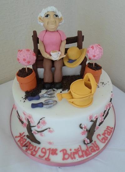 Gardening cake - Cake by Carrie-Anne Dallas
