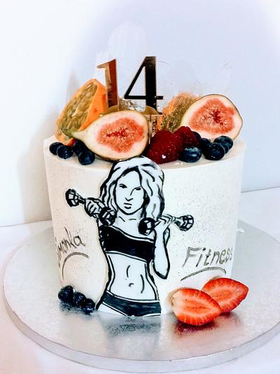 Fitness cake - Cake by alenascakes