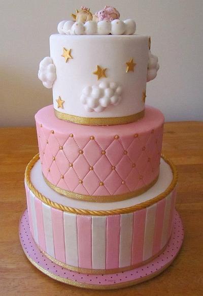 Pink baby shower - Cake by Wedding Cakes Gold Coast
