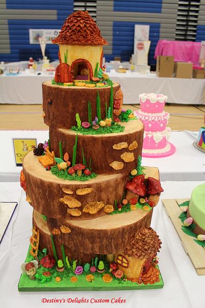 "Pixie Point"  Fairy Cake - Cake by Anshalica Miles -Destiny's Delights Custom Cakes
