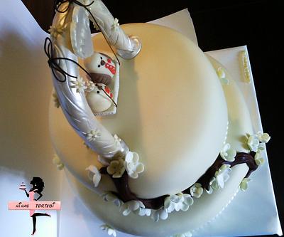wedding cake from Georgia :) - Cake by Nino from Georgia :)
