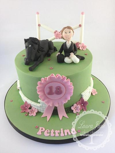 Horse/Equestrian Cake - Cake by Laura Davis