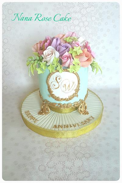 Anniversary Cake  - Cake by Nana Rose Cake 
