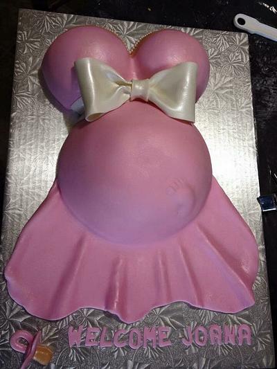 Baby girl  - Cake by Viviane Rebelo