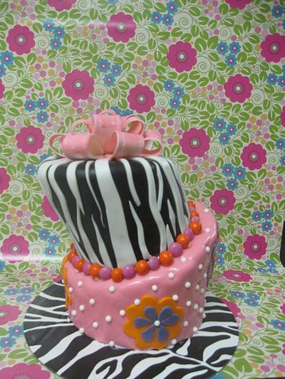 wonky birthday cake - Cake by jessieriddle