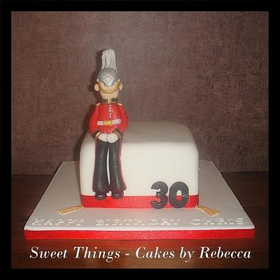 Soldier cake - Cake by Sweet Things - Cakes by Rebecca