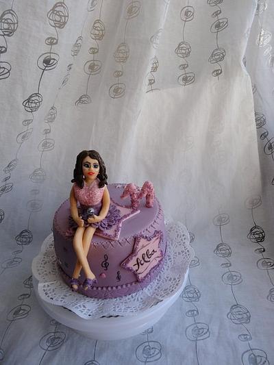 Violetta - Cake by gergana