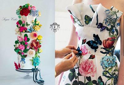 Couture Cakers Collaborations - Cake by Sugar Cakes 