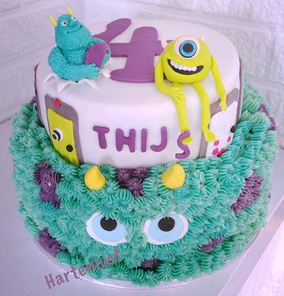 Monsters Inc Cake - Cake by Hartenlust