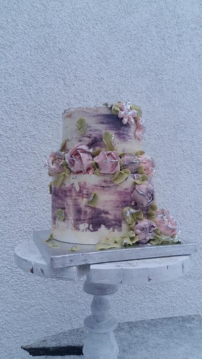 Urodzinowy bukiet  - Cake by Ewa