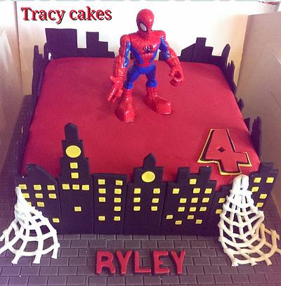 Spiderman cake - Cake by Tracycakescreations