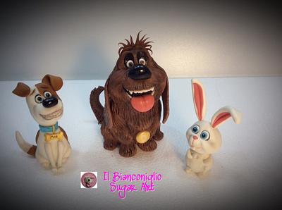 "Sweet Max and Friends"  from (The Secret Life of Pets) - Cake by Carla Poggianti Il Bianconiglio