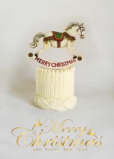 Christmas Rocking Horse Cake  - Cake by Katia Malizia 