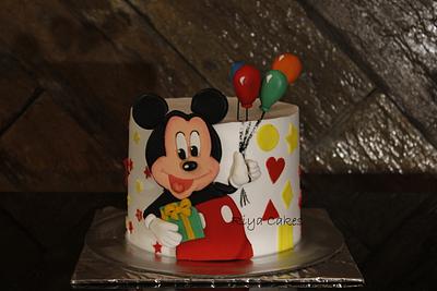 Mickey mouse cake - Cake by Riya