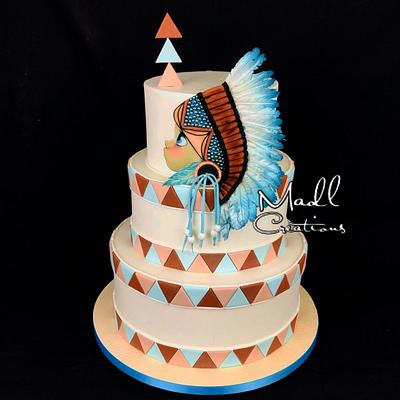Indian cake - Cake by Cindy Sauvage 