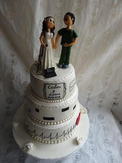 Wedding cake! - Cake by gergana