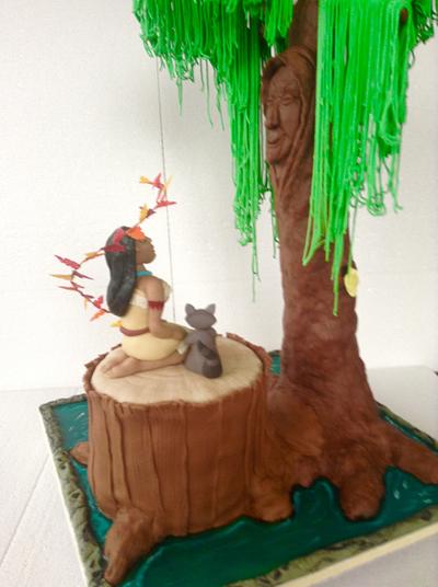 Pocahontas - Cake by Jing14