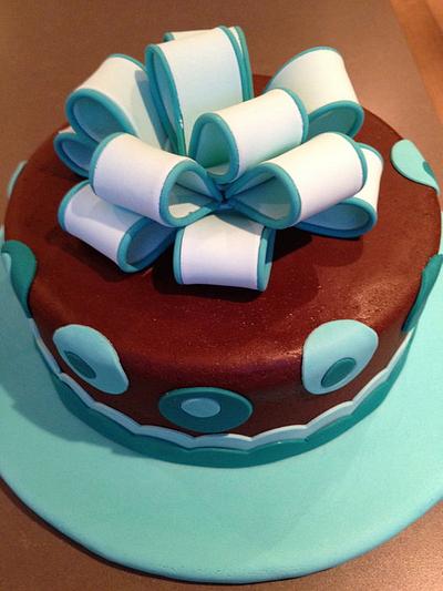 bow - Cake by marieke
