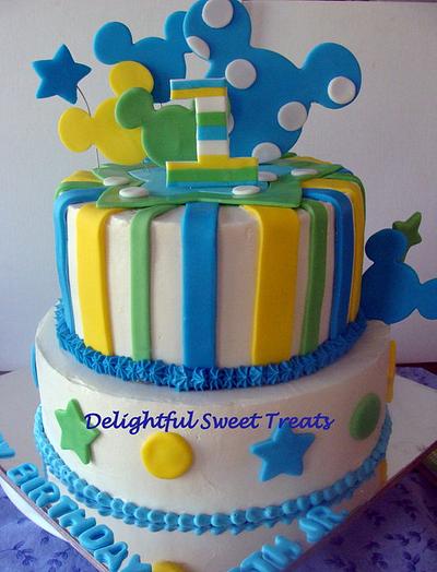 Baby Mickey Cake - Cake by Kathleen