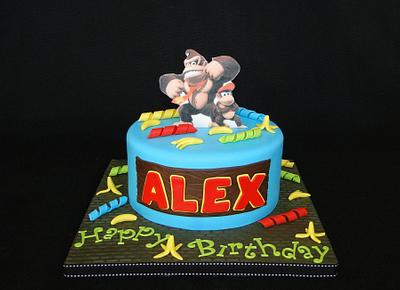 Donkey Kong - Cake by Elisa Colon