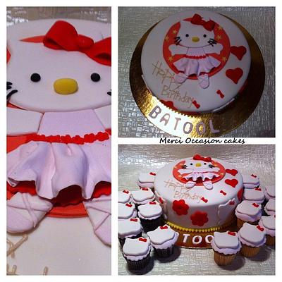 Hello katty cake - Cake by Mercioccasion