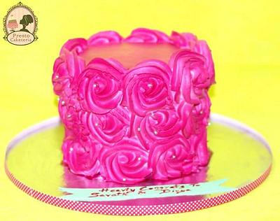 Rosettes cake - Cake by Aarthi