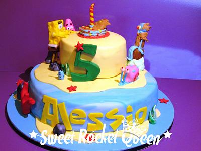 Spongebob Party! - Cake by Sweet Rocket Queen (Simona Stabile)