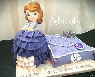 Princess sofia cake  - Cake by MayBel's cakes