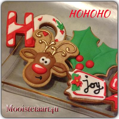 Christmas cookies...! - Cake by Mooistetaart4u - Amanda Schreuder