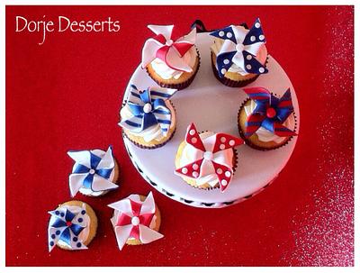 4th of July  - Cake by Dorje Desserts