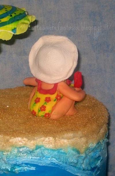 beach games - Cake by Gabriella Luongo