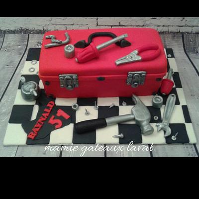 toolbox cake - Cake by Manon
