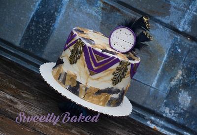 Aztec/Native American Cake  - Cake by QuilliansGrill