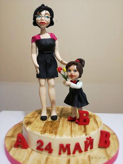 The first teacher - Cake by KamiSpasova