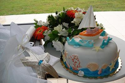 Antygoni christening cake - Cake by Petra Florean
