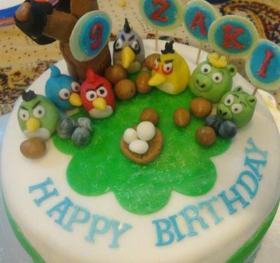 angry birds cake - Cake by The Sugar Boutique