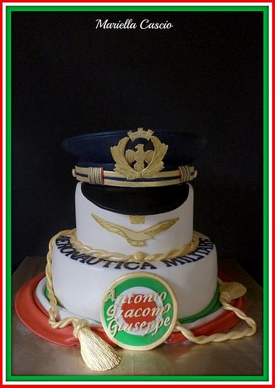 Ritirement italian Air Force cake - Cake by Mariella Cascio
