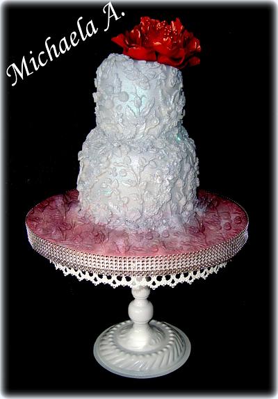 Cake with flower´s - Cake by Mischel cakes