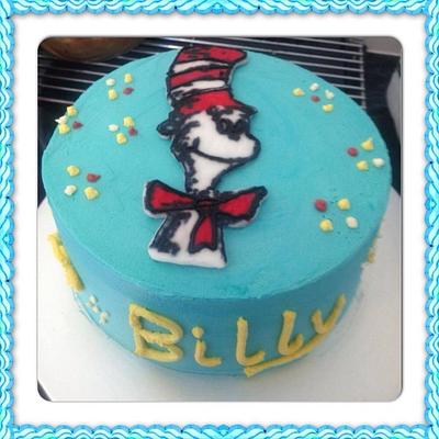 Cat in the hat - Cake by Witty Cakes