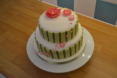 Anniversary cake - Cake by Laura Galloway 