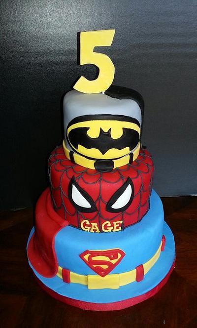 Superhero Birthday - Cake by Sophisticakes by Malissa