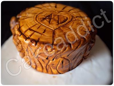 Wooden Block Cake - Cake by Dipti Chitnis