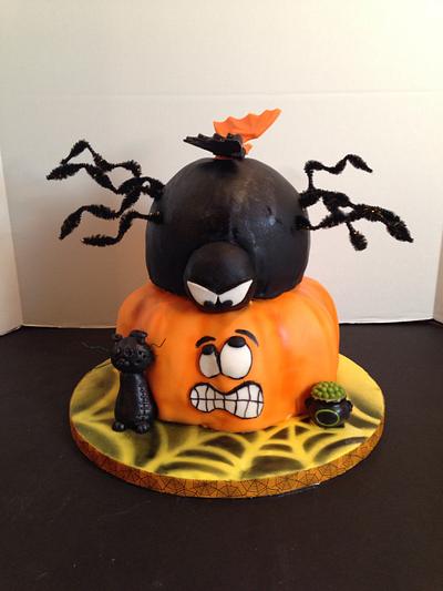 Halloween birthday cake - Cake by Sheri Hicks