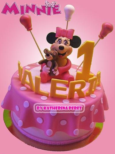 Baby Minnie Mouse - Cake by Super Fun Cakes & More (Katherina Perez)