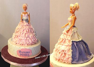 Princess Doll Cake - Cake by Seema Tyagi