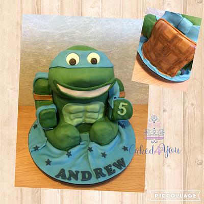 Leonardo the ninja turtle - Cake by Clare Caked4you