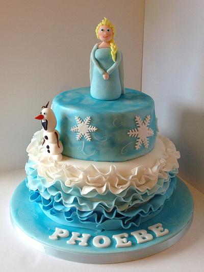 Frozen - Cake by Suzi Saunders