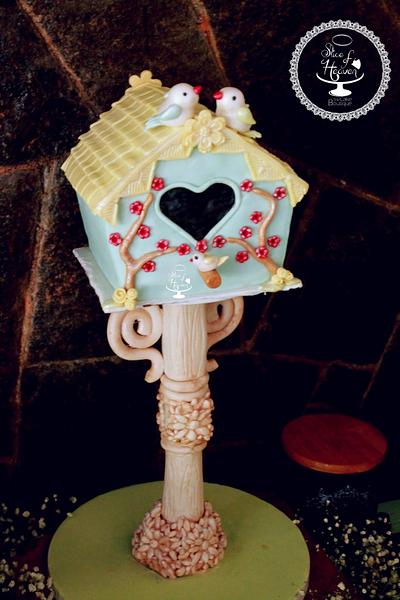 Our Lil Birdie Has Arived - Cake by Slice of Heaven By Geethu