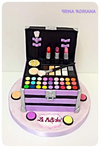 Makeup box  - Cake by Irina-Adriana